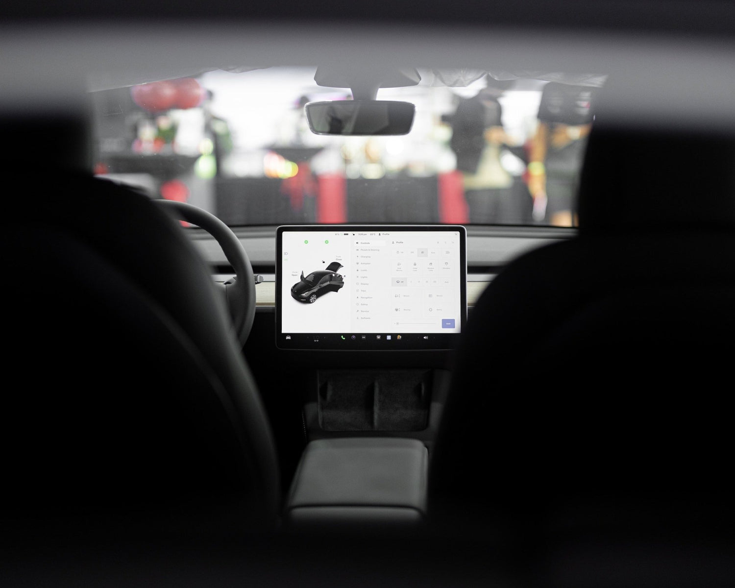 Tesla Model Y Interior - EVONE