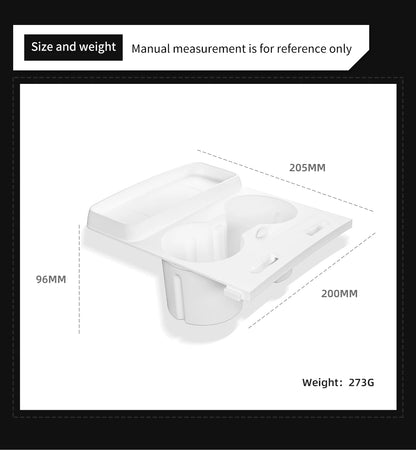 Multi-function Central Cup Holder Storage Box for Tesla Model 3/Y 2021-2023