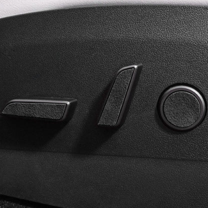 Alcantara Seat Adjustment Button Sticker For Tesla Model 3/Y 2021-2023