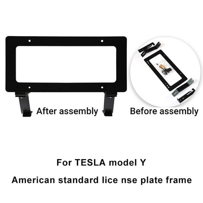 License Plate Frame for Tesla Model 3/Y 2019-2023