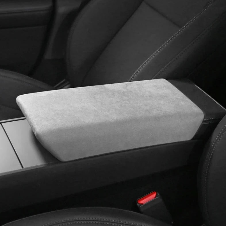 Alcantara Centre Control Armrest Box Cover for Tesla Model 3 Highland 2024+