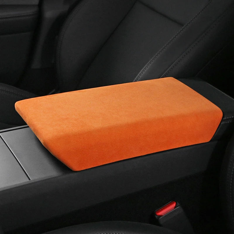 Alcantara Centre Control Armrest Box Cover for Tesla Model 3 Highland 2024+