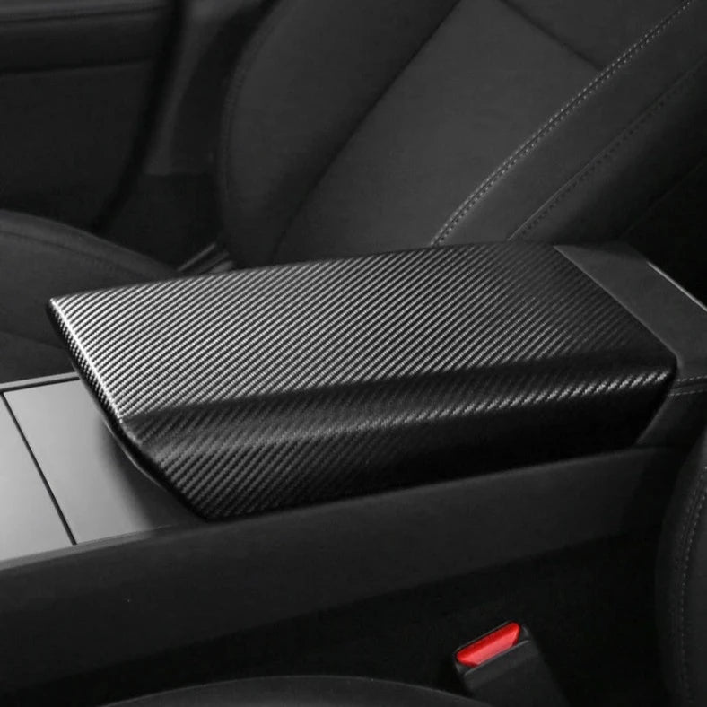 Alcantara Centre Control Armrest Box Cover for Tesla Model 3 Highland 2024+