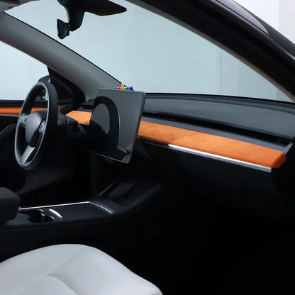 Alcantara Dashboard + Door Cover for Model 3/Y 2021-2023