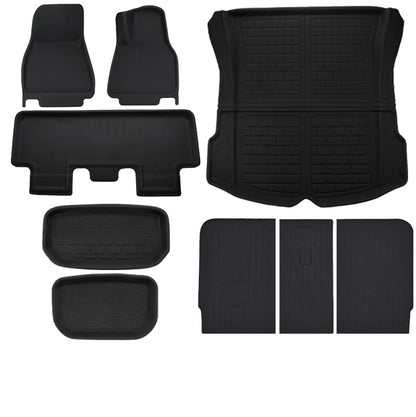 Tesla Model 3 Waterproof Floor Liner & Trunk/Frunk Mats Set