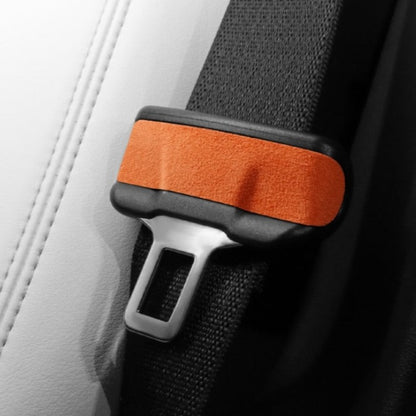 Alcantara Safe Belt Buckle Sticker for Tesla Model 3/Y