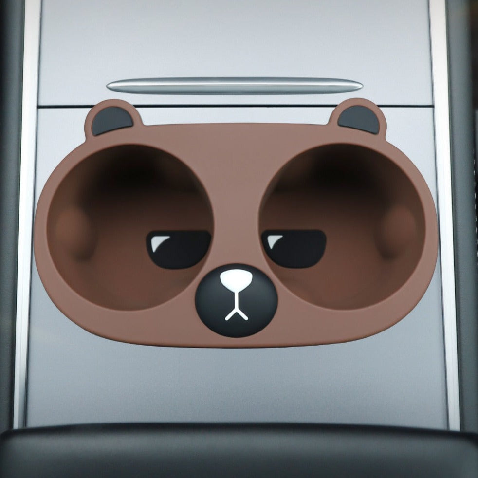 Bear Cup Holder for Model 3/Y 2021-23