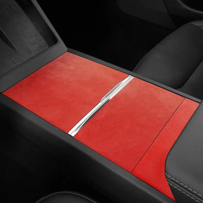 Alcantara Center Console Wrap for Tesla Model 3 Highland 2024+