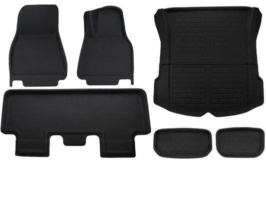 Tesla Model 3 Waterproof Floor Liner & Trunk/Frunk Mats Set