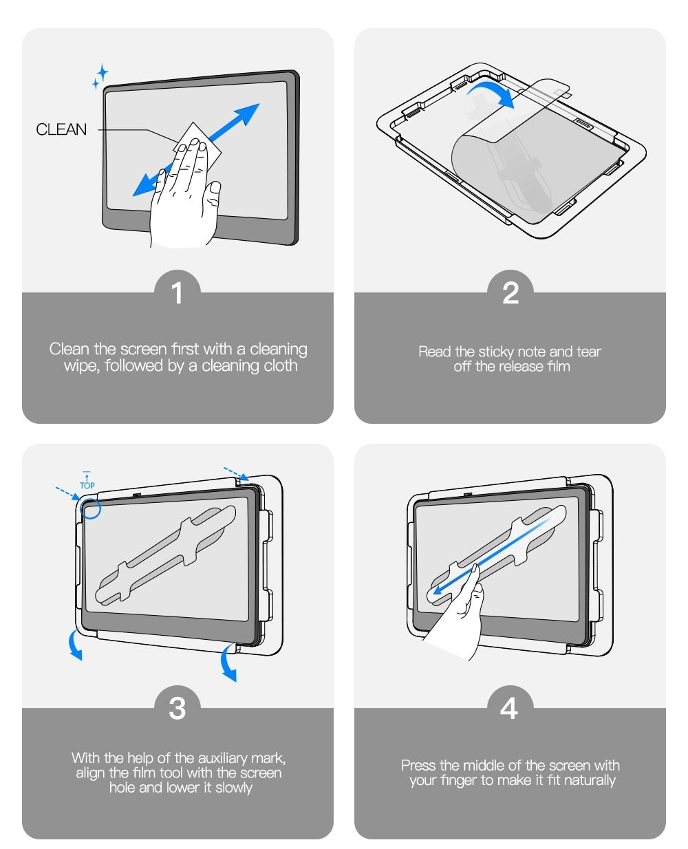 Tempered Glass Screen Protector For Tesla Model 3/Y 2019-2023