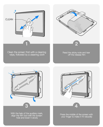 Tempered Glass Screen Protector For Tesla Model 3/Y 2019-2023