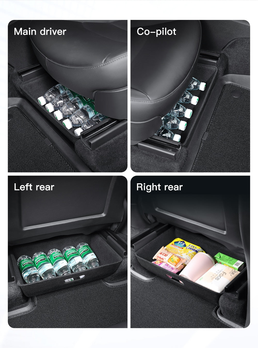 Tesla Model 3/Y 2021-2023 Interior Organizer Sets