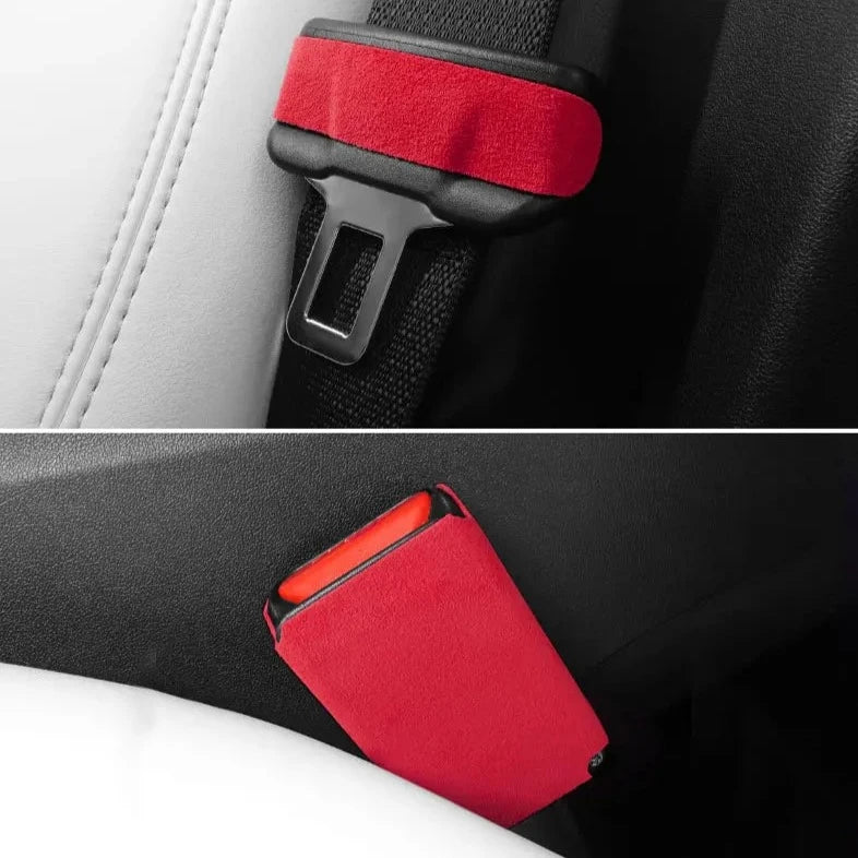 Alcantara Seat Belt Buckle Cover for Tesla Model 3 Highland 2024+