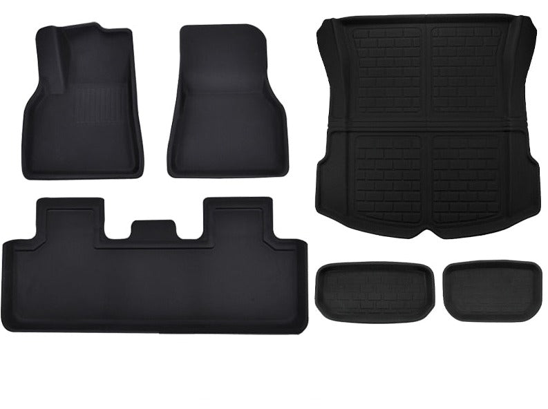 Tesla Model 3 Waterproof Floor Liner & Trunk/Frunk Mats Set