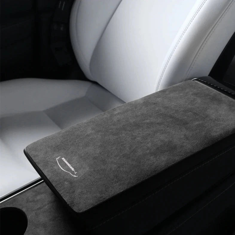 Matt Black Alcantara Cover for Tesla Model 3/Y 2019-2023