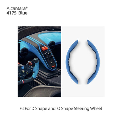 Alcantara Steering Wheel Cover for Tesla Model 3/Y 2019-2023