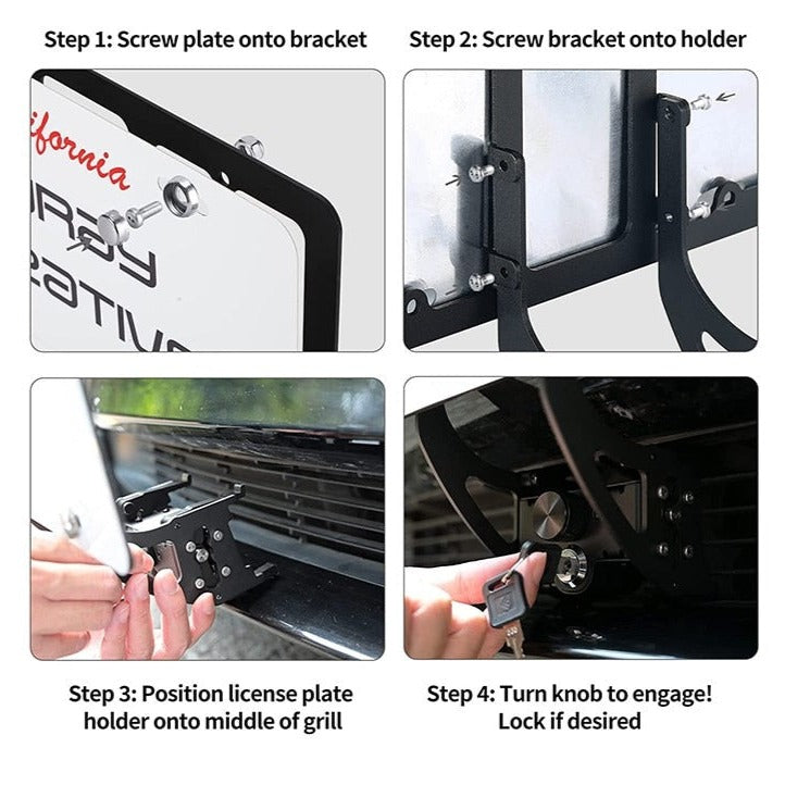 License Plate Frame for Tesla Model 3/Y 2019-2023