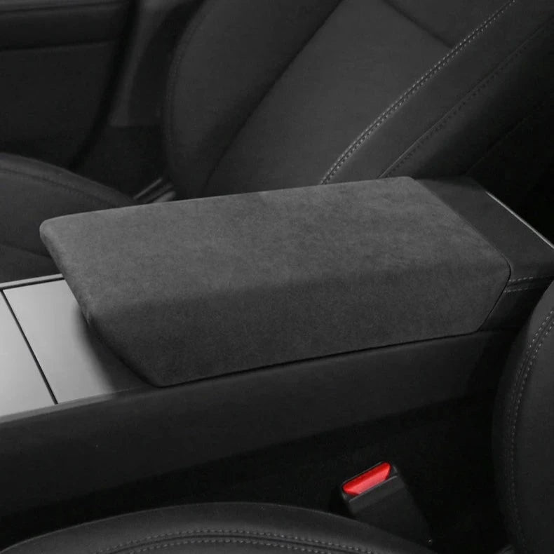 Alcantara Centre Control Armrest Box Cover for Tesla Model 3 Highland 2024+