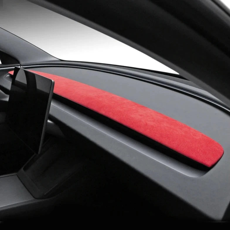 Multi-Colour Alcantara Dashboard Trim Cover for Tesla Model 3 Highland 2024+