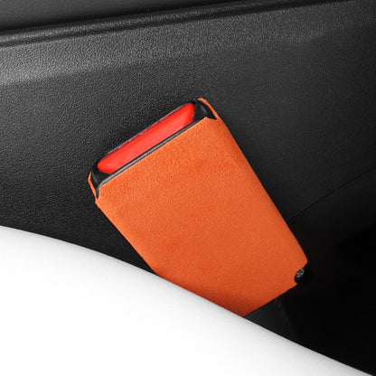 Alcantara Safe Belt Buckle Sticker for Tesla Model 3/Y