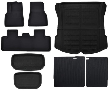 Tesla Model 3 Waterproof Floor Liner & Trunk/Frunk Mats Set