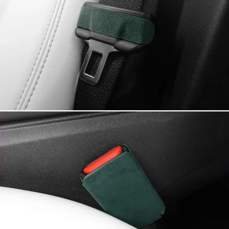 Alcantara Seat Belt Buckle Cover for Tesla Model 3 Highland 2024+