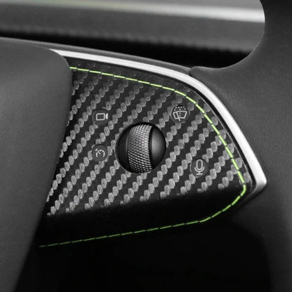 Interior Carbon Fiber Wrap for Tesla Model 3 Highland 2024+